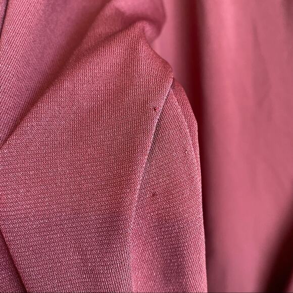 Fabletics Long Sleeve Scoop Neck Shirt XL Burgundy - Picture 7 of 10